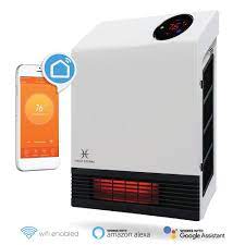 Photo 1 of 1,000-Watt Wi-Fi Smart Heater Deluxe Indoor Wall Mount Infrared Heater
