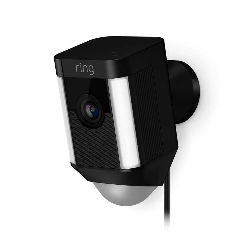 Photo 1 of Ring Spotlight Cam Wired: Plugged-in HD security camera with built-in spotlights