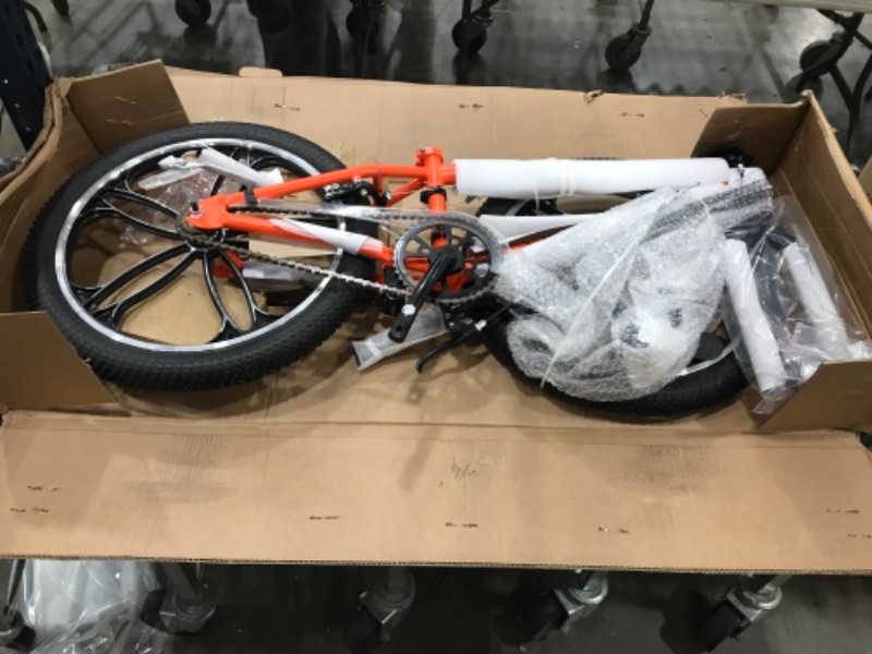 Photo 2 of Mongoose Legion Mag Freestyle BMX Bike, 20-inch Wheels, Orange