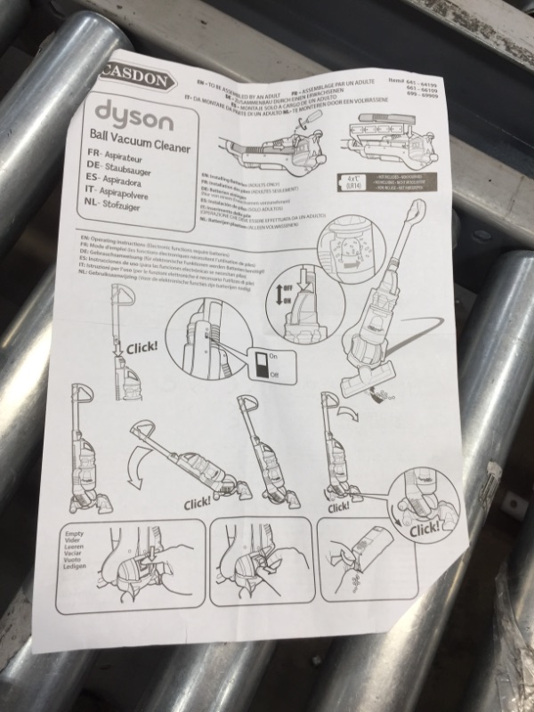 Photo 4 of  Casdon Dyson Ball Toy Vacuum