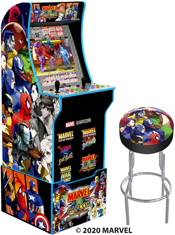 Photo 1 of ***PARTS ONLY***INCOMPLETE***
Arcade 1Up Arcade1Up - Marvel vs Capcom Arcade Machine - Electronic Games
