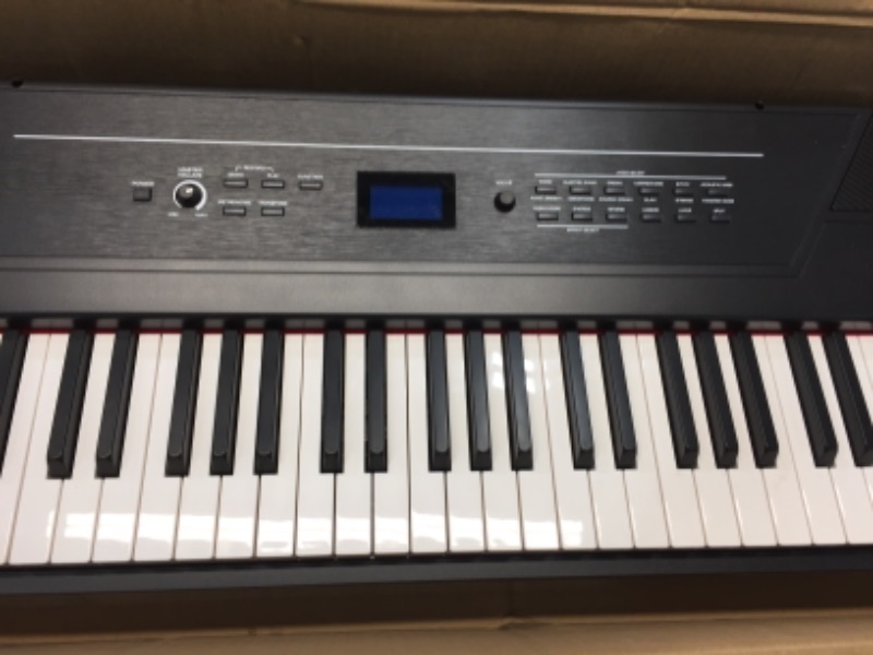 Photo 3 of Alesis Recital Pro - 88 Key Digital Piano Keyboard with Hammer Action Weighted Keys, 2x20W Speakers, 12 Voices, Record and Lesson Mode, FX and Display
