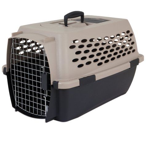 Photo 1 of Petmate Vari Kennel Taupe/Black Color 30-50 Lbs