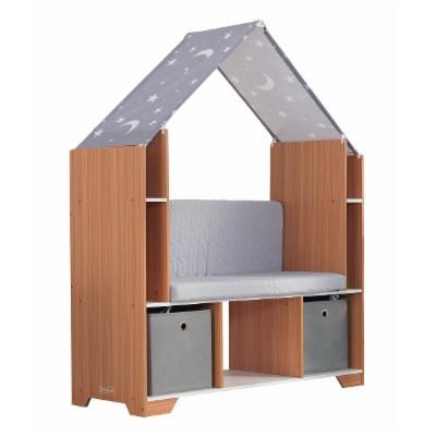 Photo 1 of Kidkraft Little Dreamer Deluxe Fabric Wooden Reading Nook
