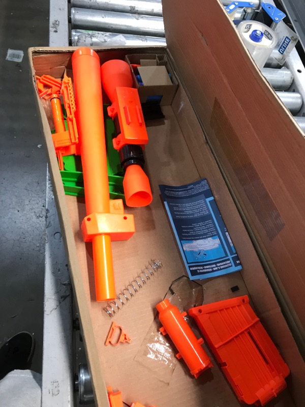 Photo 2 of NERF NERF Fortnite BASR-R Bolt Action Blaster -- Includes 3 Bush Targets, Removable Scope
**DAMAGED, MAYBE JUST DISASEMBLED**
