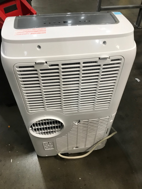 Photo 4 of BLACK+DECKER 8,000 BTU DOE (14,000 BTU ASHRAE) Portable Air Conditioner with Remote Control, White