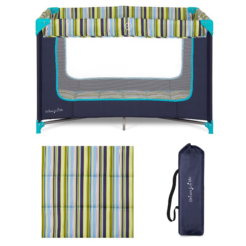 Photo 1 of Dream On Me Zodiak Portable Play Yard, Navy
