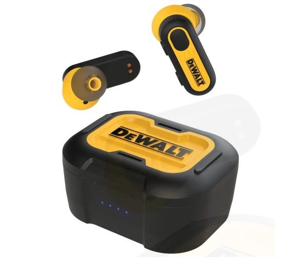 Photo 1 of  Dewalt Jobsite Pro-X1 Bluetooth Wireless Earbud w/Charging Case
