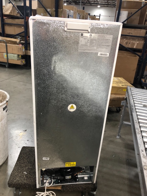 Photo 5 of **PARTS ONLY**
RCA 6.5 Cu ft. Upright Freezer, White, RFRF690
