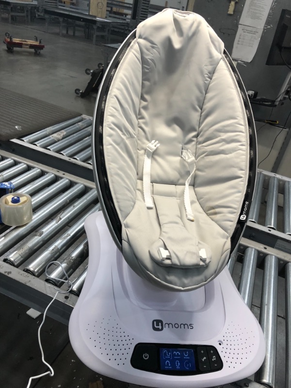 Photo 2 of **DIFFERENT FROM STOCK PHOTO**
4moms mamaRoo 4 Multi-Motion Baby Swing, Bluetooth Baby Rocker with 5 Unique Motions, Cool Mesh Fabric
