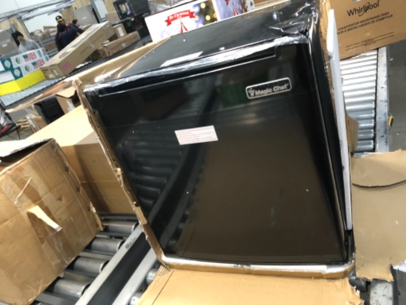 Photo 2 of **DAMAGED**
1.7 Cu. Ft. Mini Refrigerator with Chiller Compartment in Black
