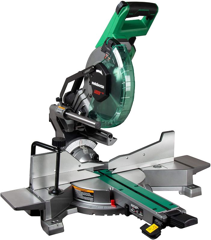 Photo 1 of **PARTS ONLY**
Metabo HPT 10-Inch Sliding Miter Saw Zero Rear Clearance Slide System Dual Bevel Laser Marker (C10FSHCT)
