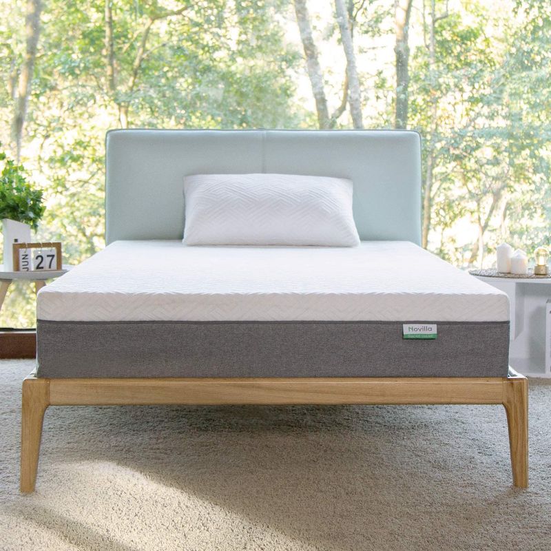 Photo 1 of ***OPEN BOX*** Full Size Mattress, Novilla 10 inch Full Gel Memory Foam Mattress for Cool Sleep & Pressure Relief, Medium Firm Mattress in a Box, Bliss
