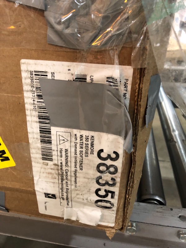 Photo 9 of **PARTS ONLY**major damage**
Kenmore 420 Water Softener With Ultra Flow Valve | Reduce Hardness Minerals & Clear Water Iron | Whole Home Water Softener | Easy To Install | Reduce Hard Water In Your Home , Black
