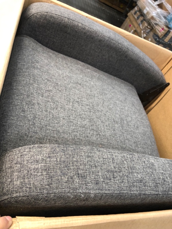 Photo 2 of **INCOMPLETE**
Recliner Chair Adjustable Home Theater Single Fabric Recliner Sofa Furniture with Thick Seat Cushion and Backrest Modern Living Room Recliners (Grey)
