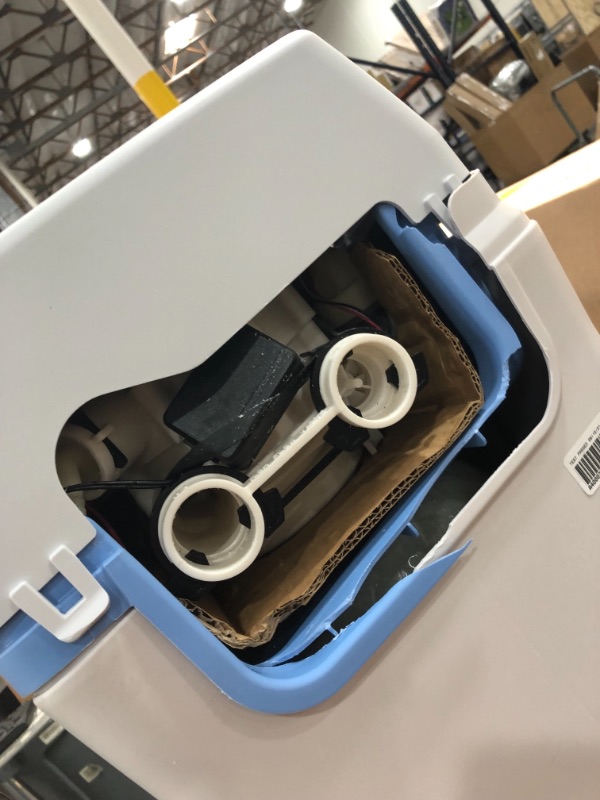 Photo 3 of **DAMAGED**
GE Water Softener System | 30,400 Grain | Reduce Hard Mineral Levels at Water Source | Reduce Salt Consumption | Improve Water Quality for Drinking, Laundry, Dishwashing & More | Gray
