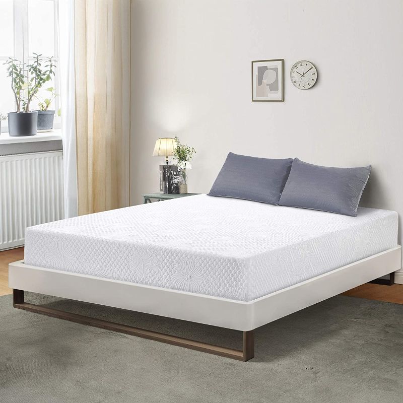 Photo 1 of **DIFFERENT FROM STOCK PHOTO**
Smooth Top Foam Mattress Sleep Sets, Queen, White
