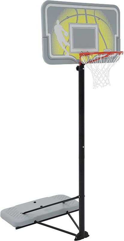 Photo 1 of ***PREVIOUSLY OPENED***
Lifetime 90992 Full-Size Height Adjustable Portable Basketball Hoop, 7.5 to 10 Foot Telescoping Adjustment, 44-Inch Impact Backboard
