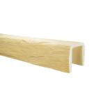 Photo 1 of 6-5/8 in. x 7-1/2 in. x 13 ft. Unfinished Hand Hewn Faux Wood Beam 
AS IS 2PK
