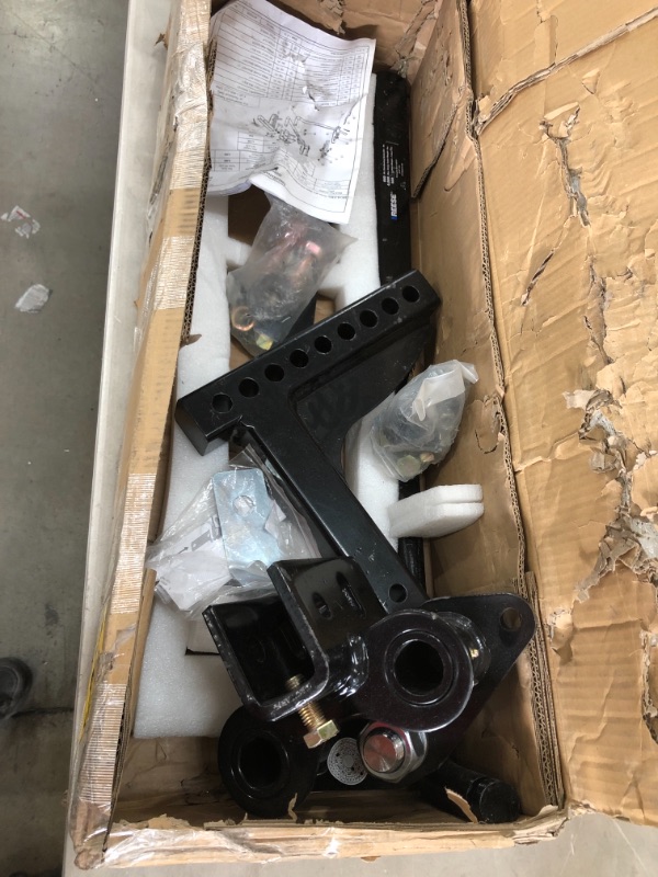 Photo 1 of (PARTS ONLY SALE: missing components)
Reese Round Bar Weight Distributing Complete Kit with Shank and Hitch Ball	
