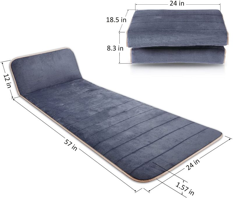 Photo 1 of *USED*
Snailax Massage Mat with 10 Vibrating Motors and 4 Therapy Heating pad Full Body Massager Cushion for Relieving Back Lumbar Leg 

