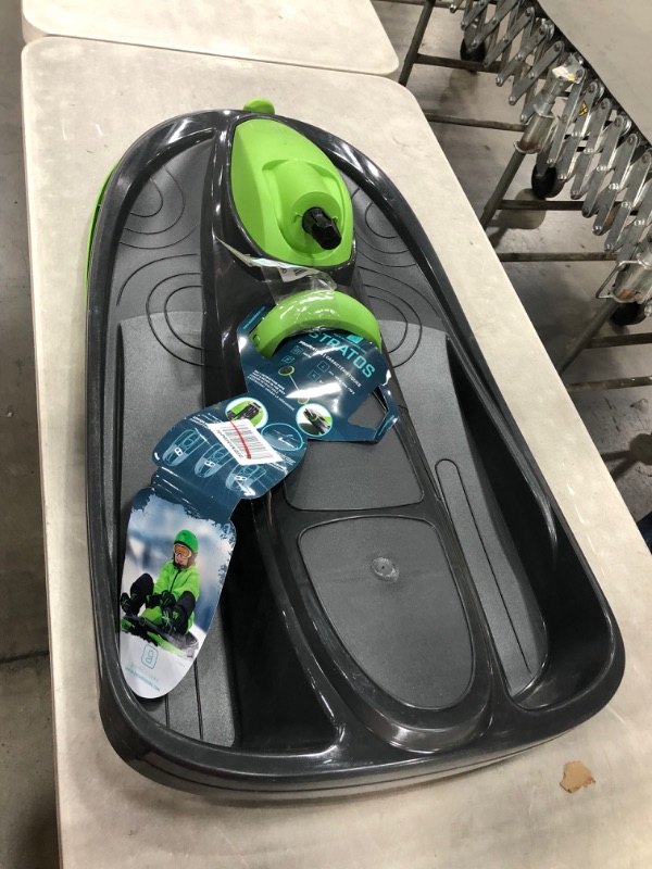 Photo 1 of *MISSING steering wheel* 
Gizmo Riders Stratos Snow Bobsled for Kids- 2 Person Steerable Snow Sled for Ages 3 and Up
