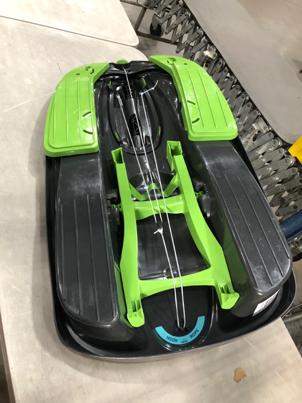 Photo 1 of *MISSING steering wheel* 
Gizmo Riders Stratos Snow Bobsled for Kids- 2 Person Steerable Snow Sled for Ages 3 and Up
