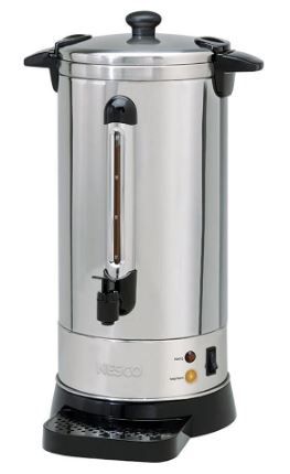 Photo 1 of *factory packaged/ sealed* 
Nesco 50-Cup Stainless Steel Insulated Coffee Urn with Drip Tray