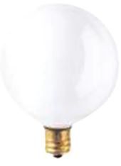 Photo 1 of *MISSING 10 bulbs* 
Bulbrite 25-Watt G16.5 White Dimmable Warm White Light Incandescent Light Bulb (40-Pack)
