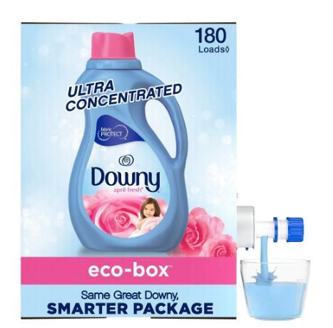 Photo 1 of *factory packaged/ sealed* 
Downy 105 oz Eco Box HE April Fresh Scent Fabric Softener (180 Loads)