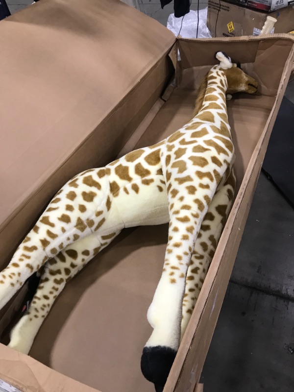 Photo 1 of Melissa & Doug Giant Giraffe - Lifelike Stuffed Animal (over 4 feet tall)

