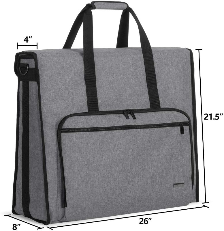 Photo 1 of Damero Carrying Tote Bag Compatible with Apple 27" iMac Desktop Computer, Travel Storage Bag for iMac 27-inch and Other Accessories, Gray
