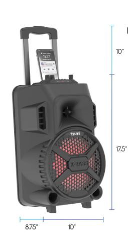 Photo 1 of *SEE notes*
Tzumi Megabass LED Jobsite Speaker