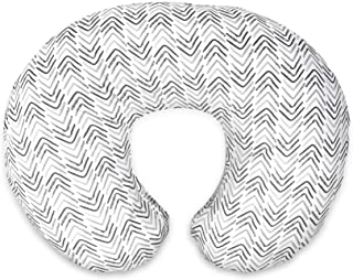 Photo 1 of Boppy Nursing Pillow and Positioner—Original | Gray Cable Stitches | Breastfeeding, Bottle Feeding, Baby Support |