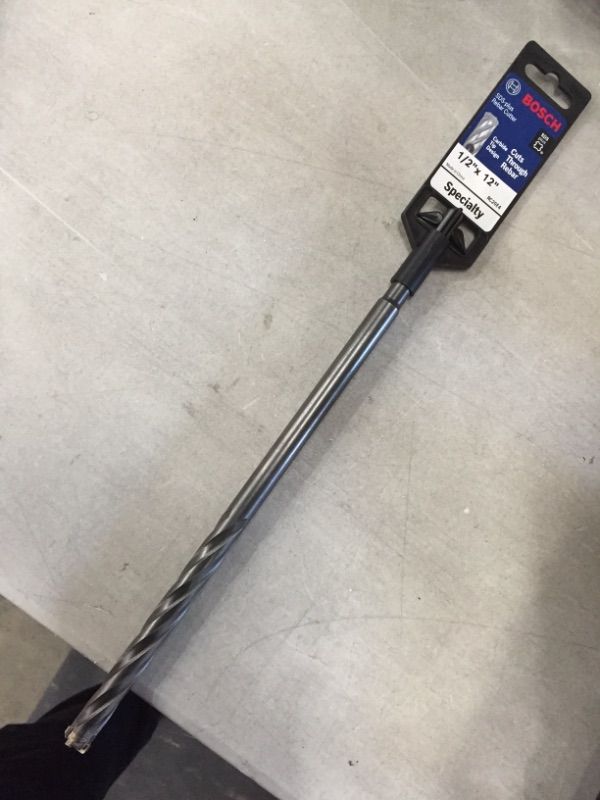 Photo 1 of 1/2 in. x 10 in. x 12 in. SDS-Plus Carbide Rebar Cutter for Drilling with Rotary Hammers
