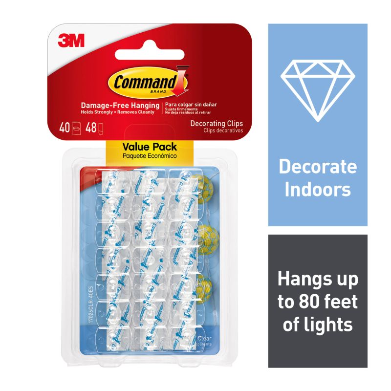 Photo 1 of 4 Clear Decorating Clips Value Pack