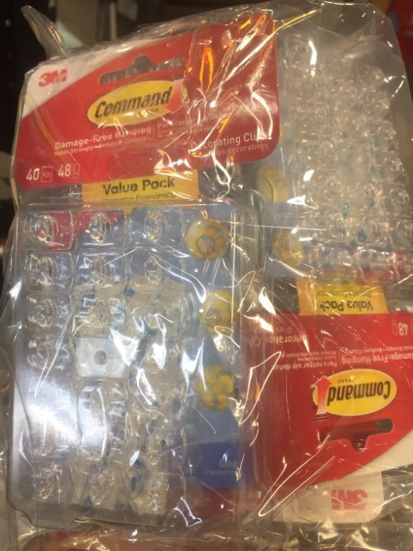 Photo 2 of 4 pks Clear Decorating Clips Value Pack