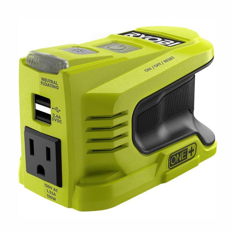 Photo 1 of RYOBI 150-Watt Powered Inverter Generator for 18-Volt Battery
