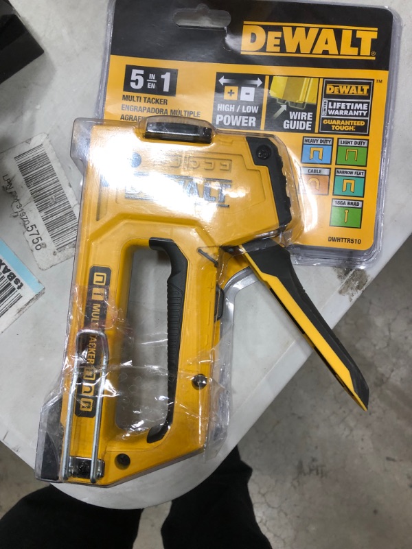 Photo 1 of 5 in 1 Multi-Tacker Stapler and Brad Nailer Multi-Tool
