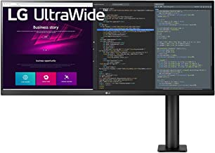 Photo 1 of LG 34WN780-B UltraWide Monitor 34" 21:9 QHD (3440 x 1440) IPS Display, HDR10, AMD FreeSync, 3-Side Virtually Borderless Design, Ergo Stand - Black
