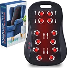 Photo 1 of Belmint Full Back Massager with Shiatsu Deep-Kneading Massage Nodes and Heat