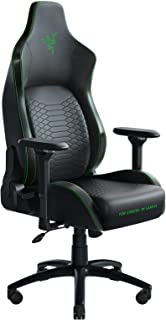 Photo 1 of **parts only** Razer Iskur Gaming Chair: Ergonomic Lumbar Support System - Multi-Layered Synthetic Leather - High Density Foam Cushions - Engineered to Carry - Memory Foam Head Cushion - Black/Green
