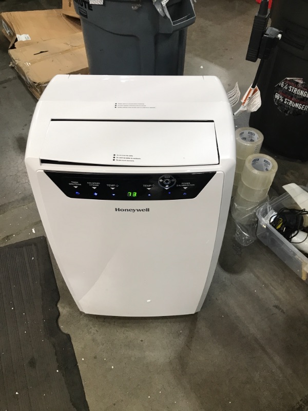 Photo 2 of 11,000 BTU (8,000 BTU DOE) Portable Air Conditioner with Dehumidifier in White