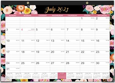 Photo 1 of 2022 Desk Calendar - Yearly Desk Calendar 2022, Desk/Wall Monthly Calendar Pad, 22" X 17" July 2021 - December 2022, Ruled Blocks
**SIMILAR** NOT THE SAME**

