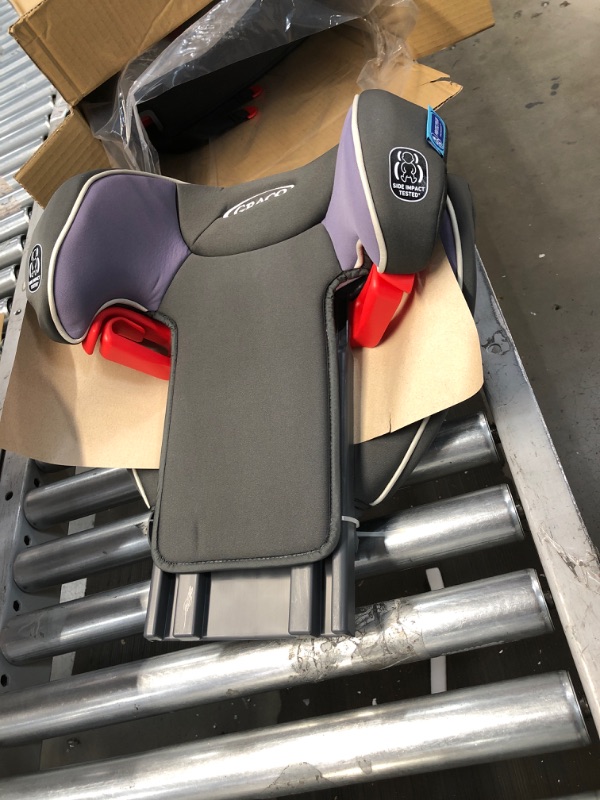 Photo 1 of Graco Affix High Back Booster Car Seat, Grapeade