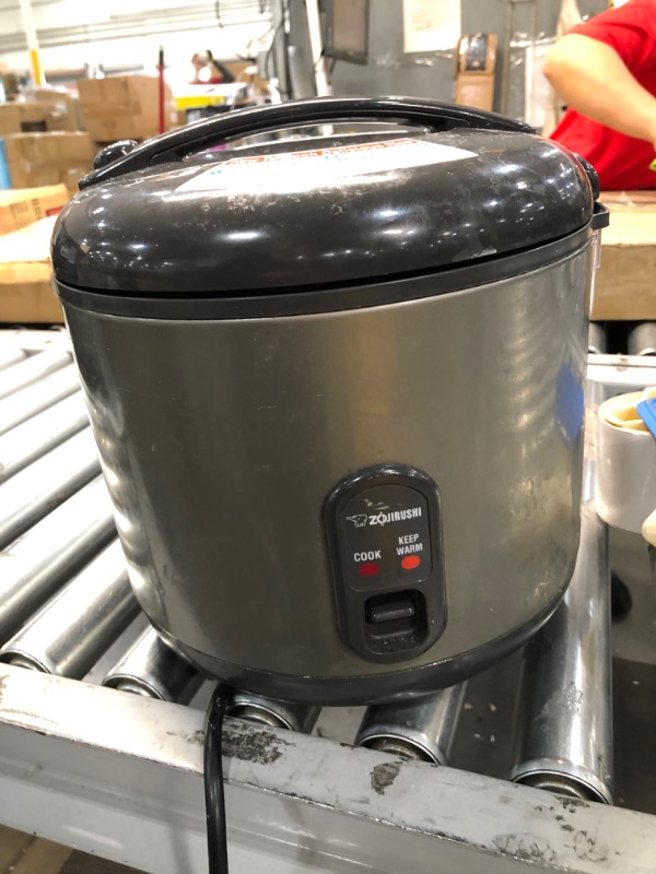 Photo 3 of *PARTS ONLY** Zojirushi 1.8-Liter Rice Cooker and Warmer (Metallic Gray)
