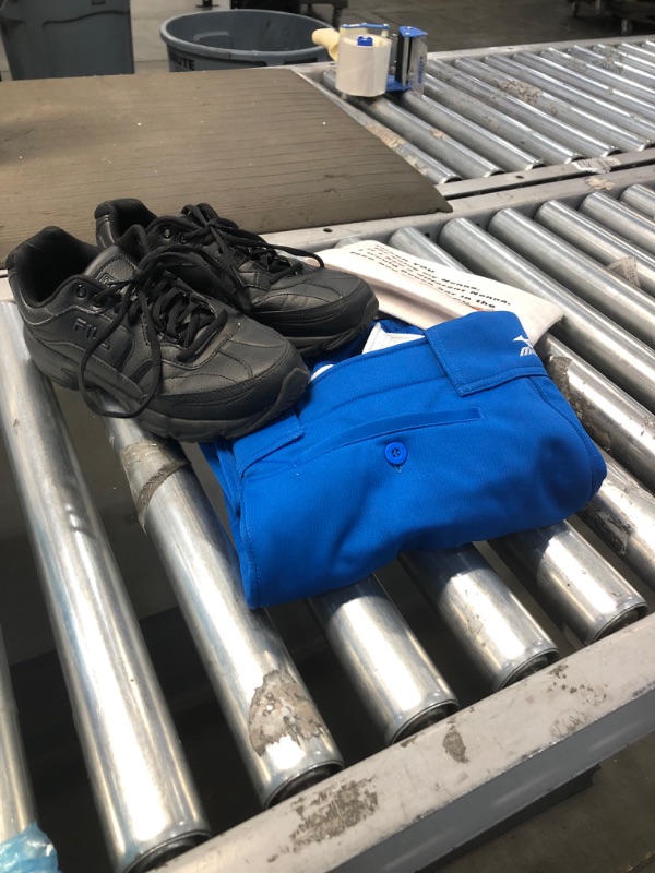 Photo 1 of Bundle of shoes size 8 1/2 and pants M
