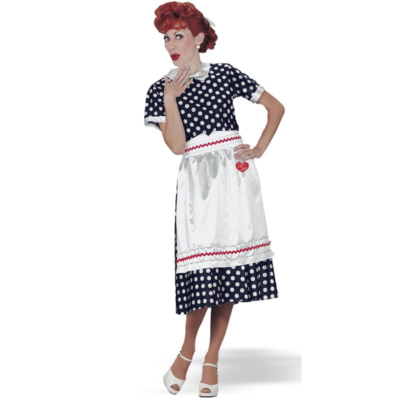 Photo 1 of I Love Lucy Polka Dot Dress Adult Halloween Costume
SMALL 6-8