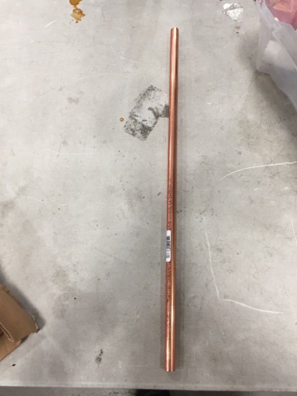 Photo 2 of 1/2 in. x 2 ft. Copper Type M Pipe (Pack of 5)
