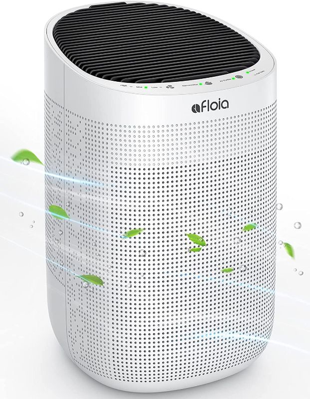 Photo 1 of Afloia Air Purifiers and Dehumidifier in One H13 BLACK True HEPA Air Purifier 34oz(1000ml) Small Dehumidifiers for Home Bedroom Office (215 sq ft) Remove Odor Dust Smoke Pet Dander Moisture
